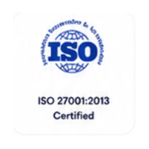 ISO 27001:2013 Certified